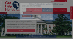 Desktop Screenshot of gethelpflorida.org